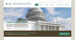 Desktop Screenshot of booneinsuranceassociates.com